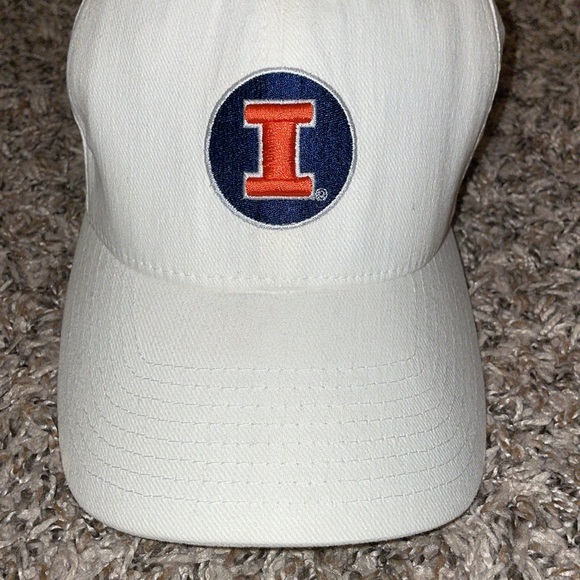 SOLD♥️ Nike team universal for white Illini baseball hat university of Illinois - Picture 2 of 14